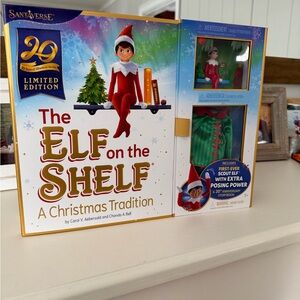 Santaverse Elf on the Shelf: Festive Red and Green Set